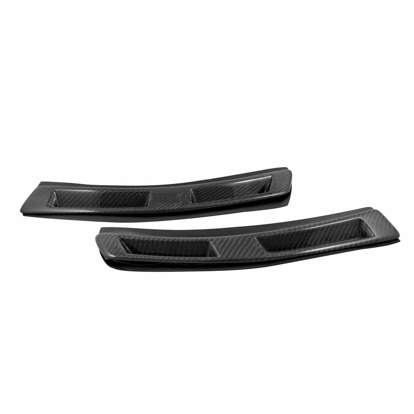 2008-2015 MITSUBISHI LANCER EVO X Carbon Fiber FENDER DUCTS (Pair)
