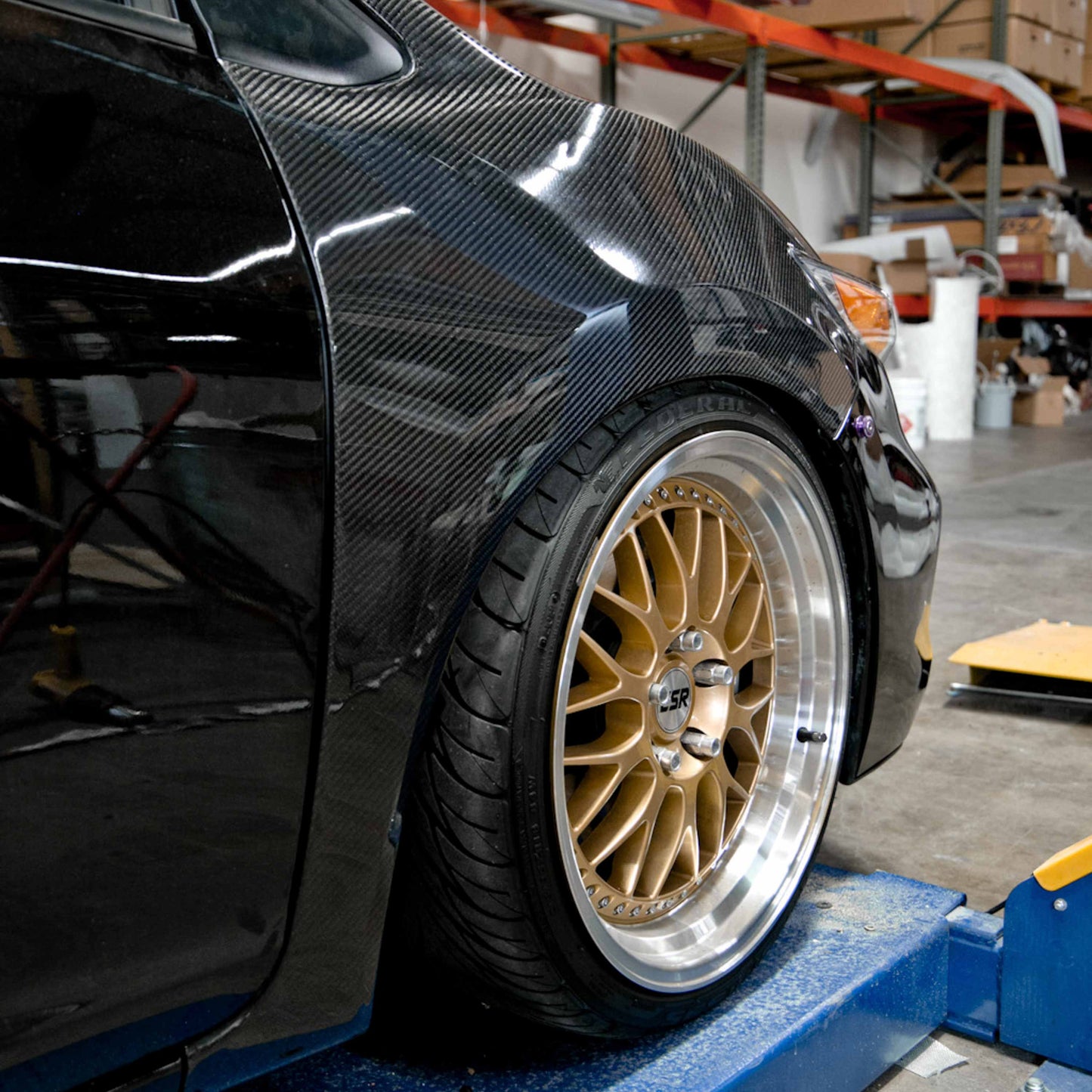 2012-2015 HONDA CIVIC 2DR Carbon Fiber FENDERS (Pair)