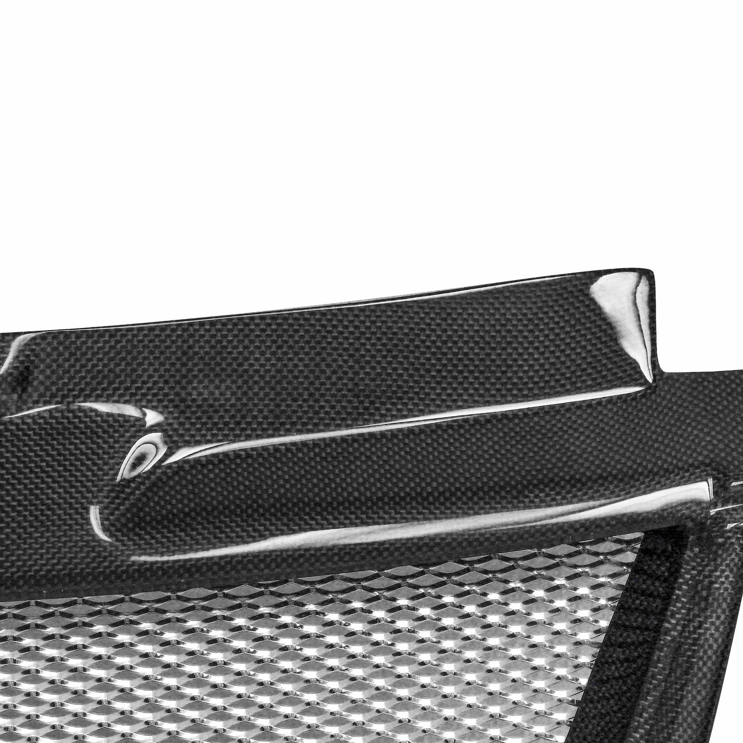 2006-2009 VOLKSWAGEN GTI MKV TD Carbon Fiber GRILLE (Shaved)
