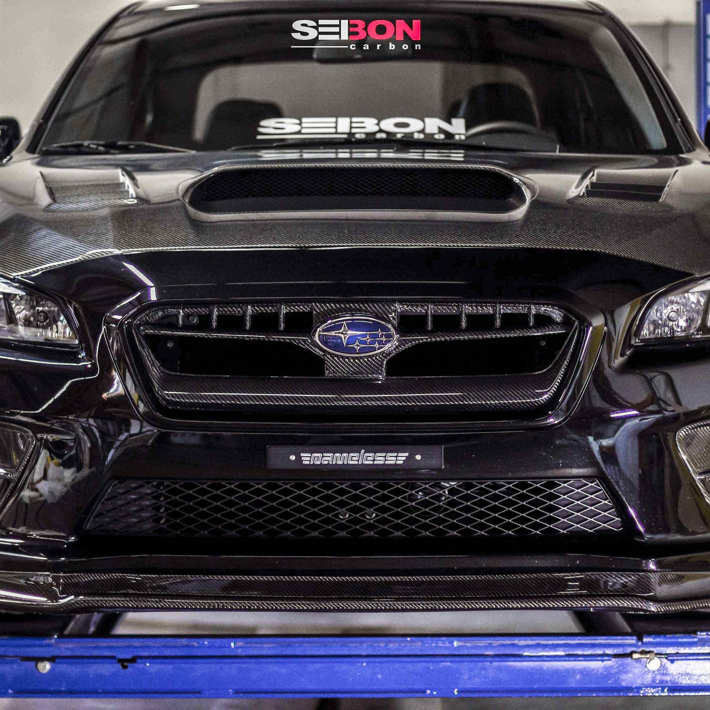 2015-2017 SUBARU WRX / STI OE Carbon Fiber FRONT GRILLE