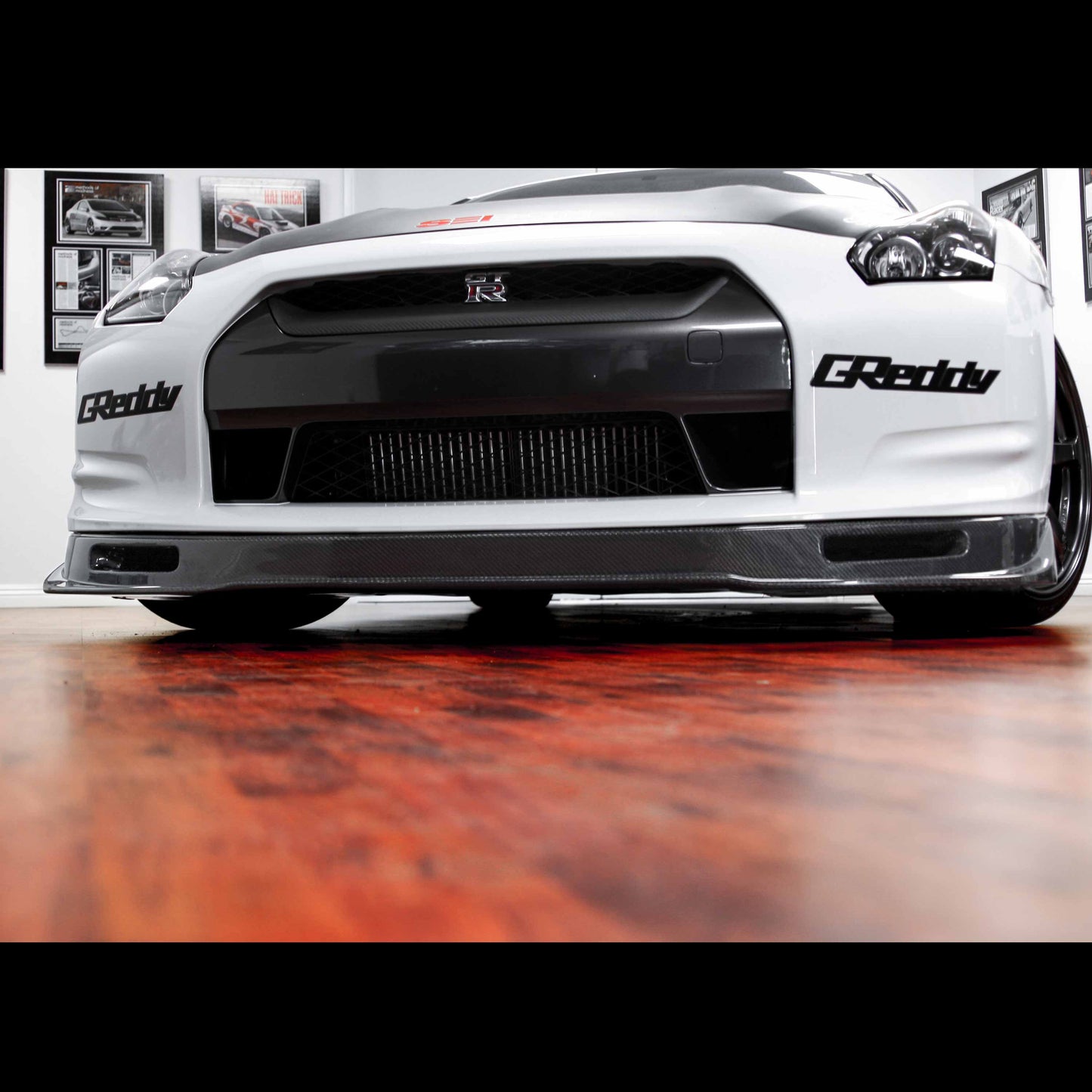 2009-2011 NISSAN GTR R35 VS Carbon Fiber FRONT LIP