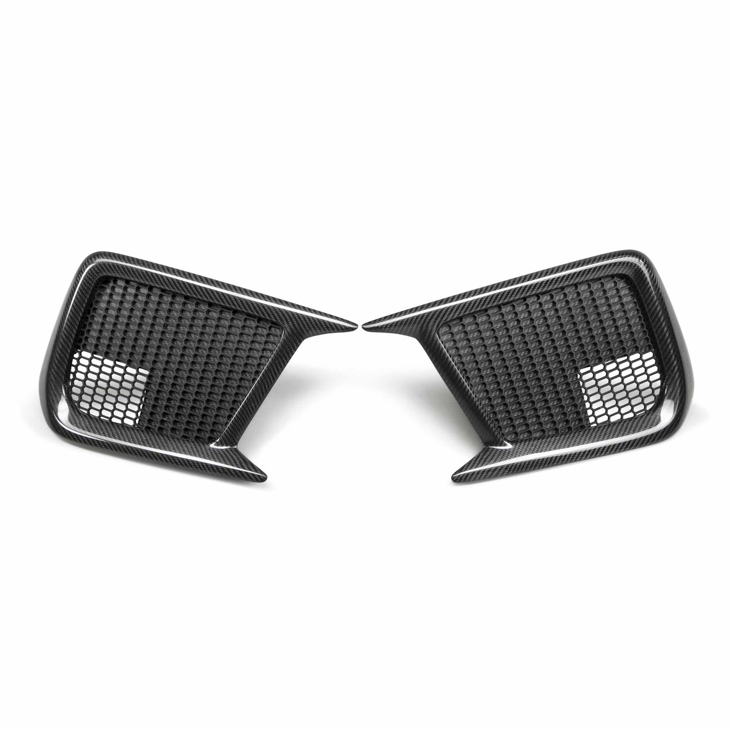 2018-2020 SUBARU WRX / STI Carbon Fiber FOG LIGHT SURROUNDS (Pair)