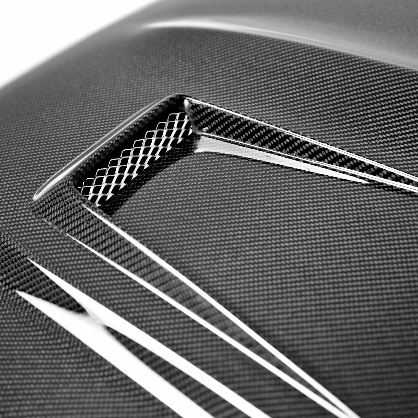 2012-2014 MERCEDES C-CLASS GT Carbon Fiber HOOD