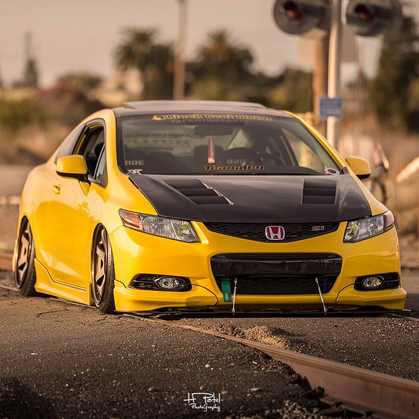 2012-2013 HONDA CIVIC 2DR TS Carbon Fiber HOOD