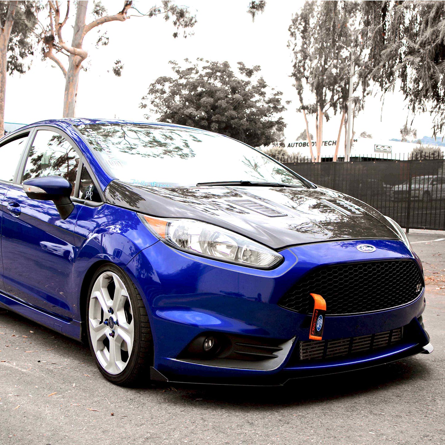 2014-2019 FORD FIESTA RS Carbon Fiber HOOD