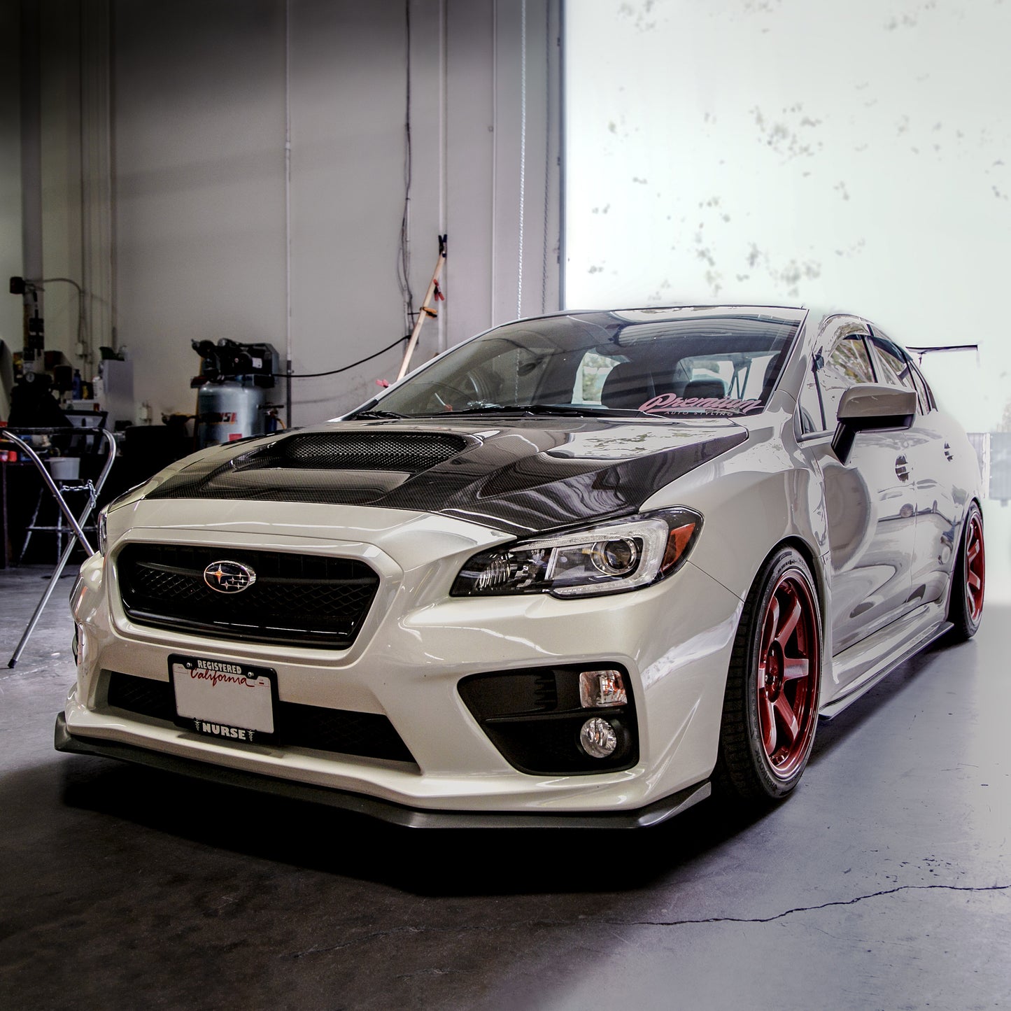 2015-2018 SUBARU WRX / STI OE Carbon Fiber HOOD