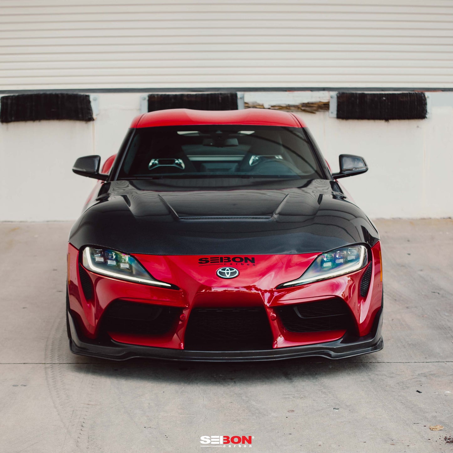 2020-UP TOYOTA SUPRA A90 VS Carbon Fiber HOOD (Double-sided Carbon)