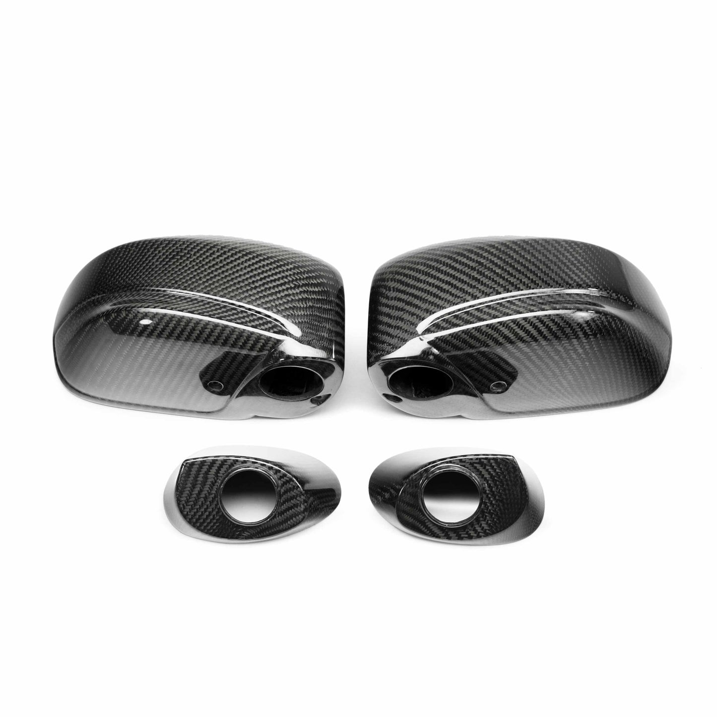 2009-2010 NISSAN GTR R35 OE Carbon Fiber MIRROR COVERS (Pair)