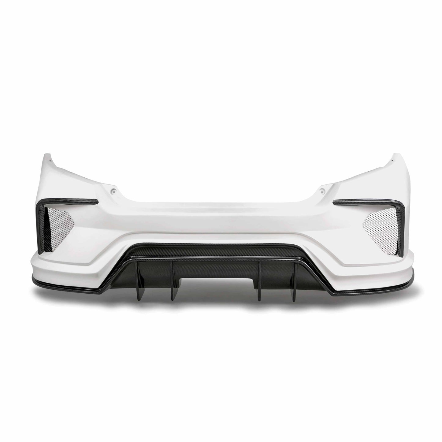 2016-2020 HONDA CIVIC 4DR TT Carbon Fiber REAR BUMPER