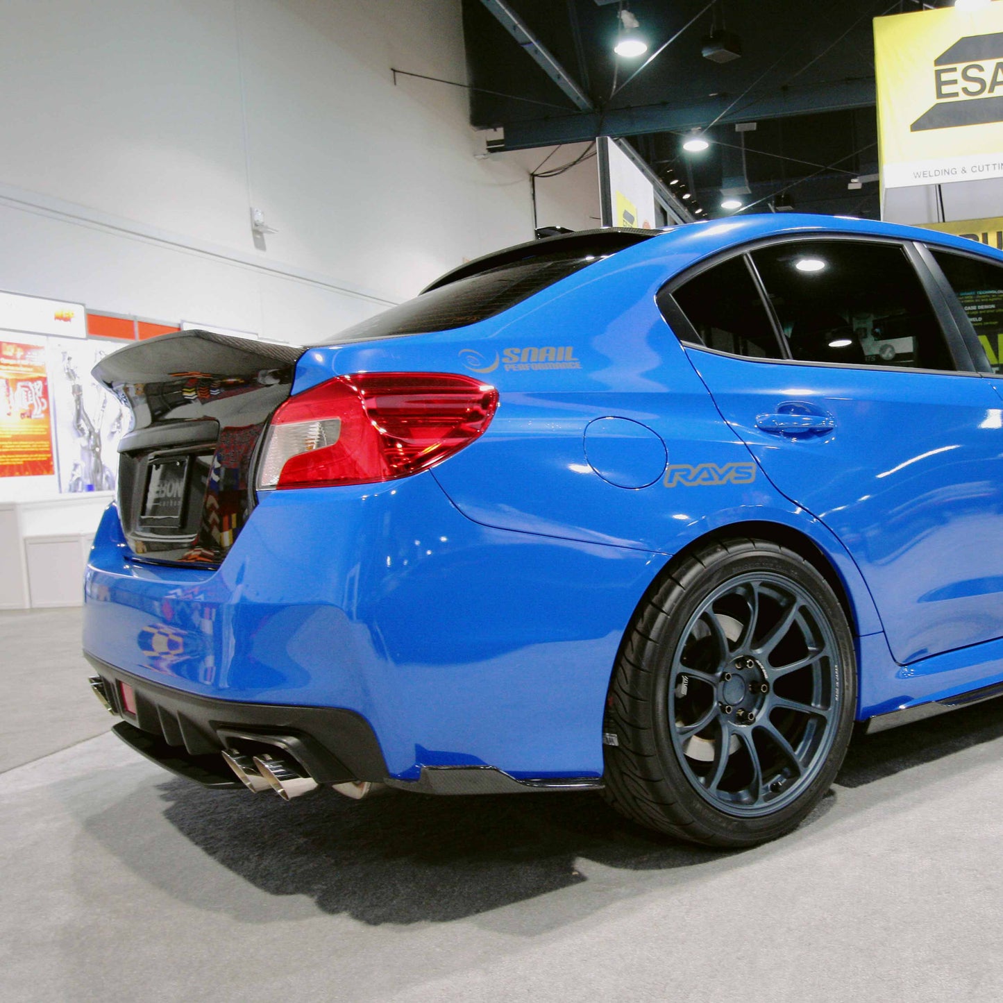 2015-2018 SUBARU WRX / STI MB Carbon Fiber REAR LIP