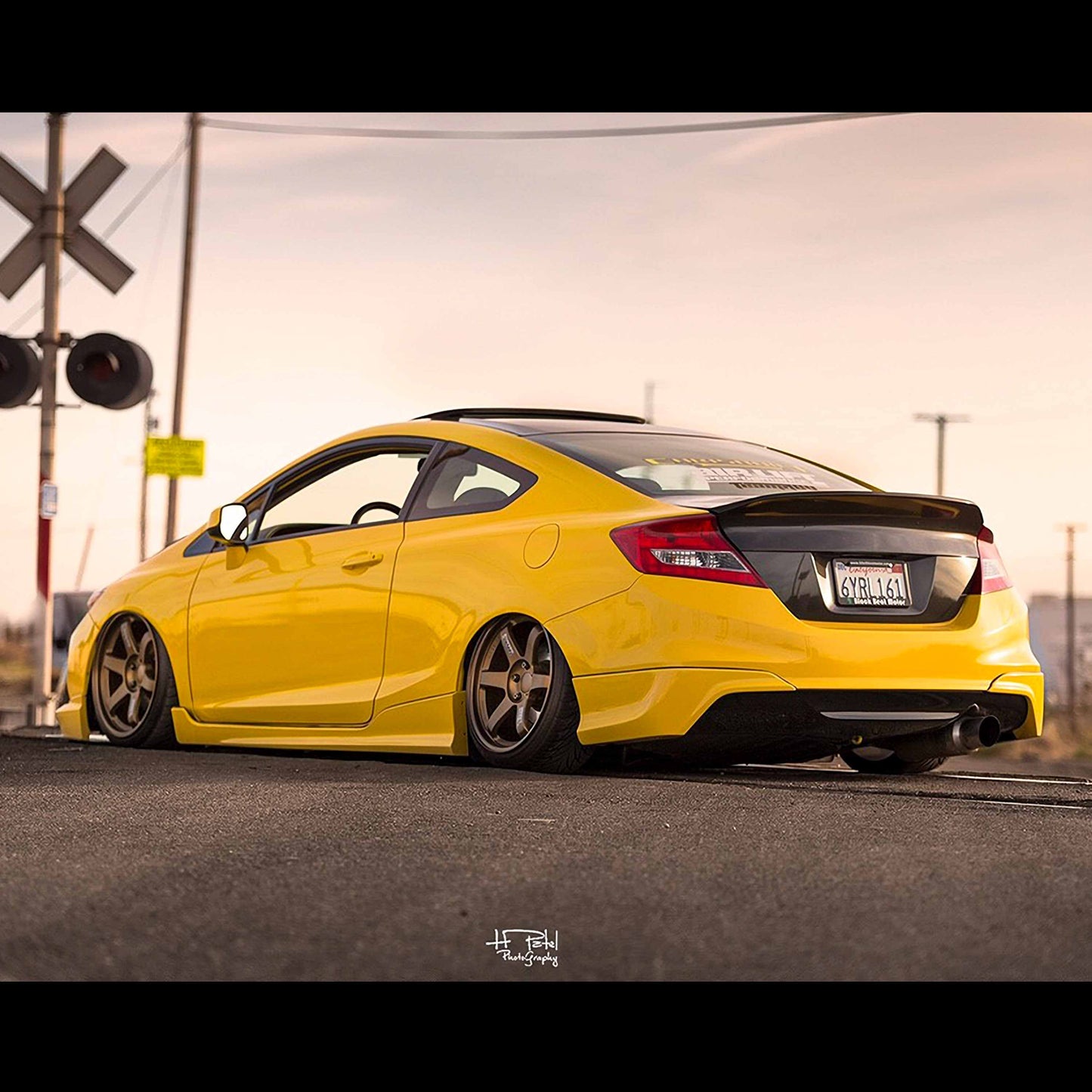 2012-2013 HONDA CIVIC 2DR C Carbon Fiber REAR SPOILER