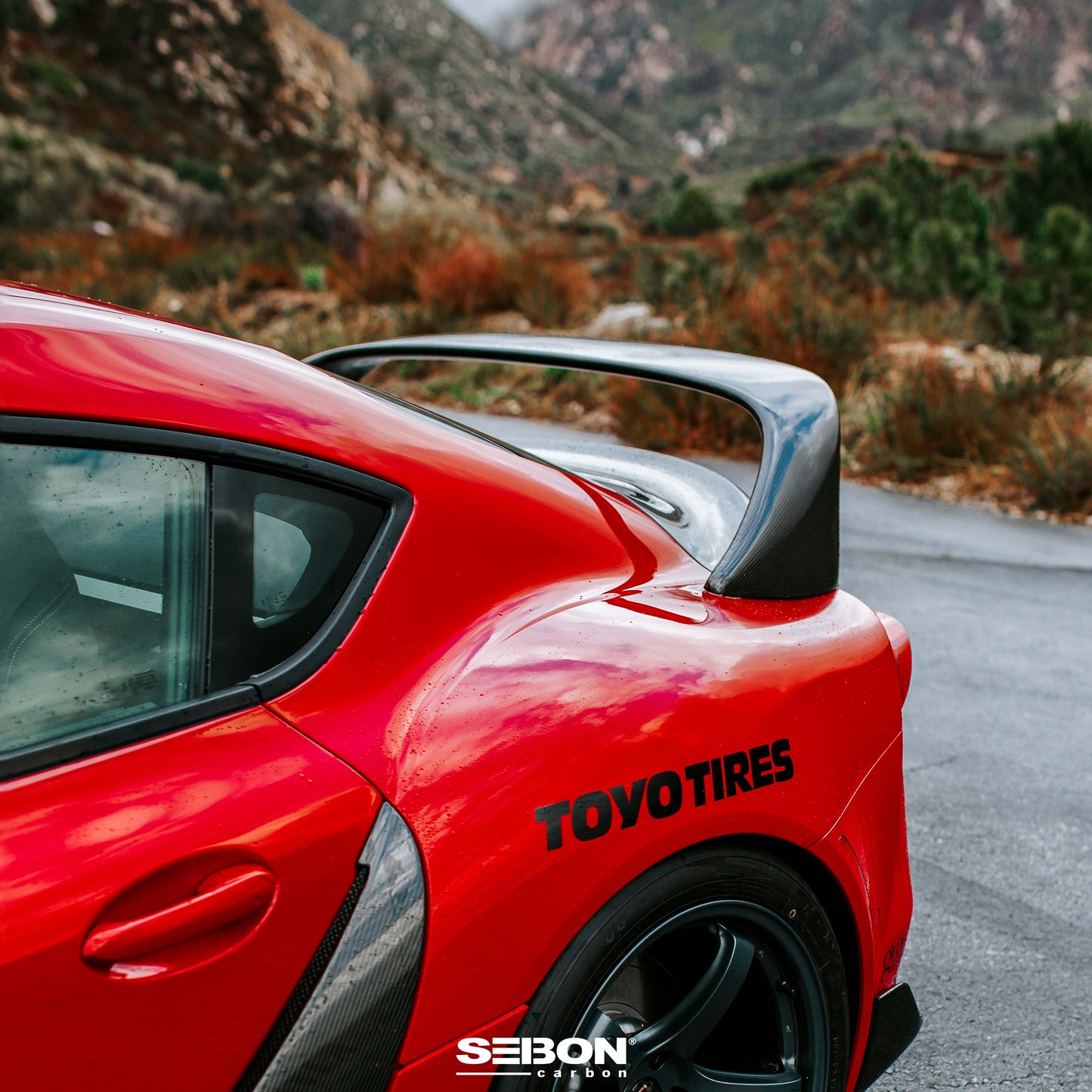 2020-UP TOYOTA SUPRA A90 MB Carbon Fiber REAR SPOILER