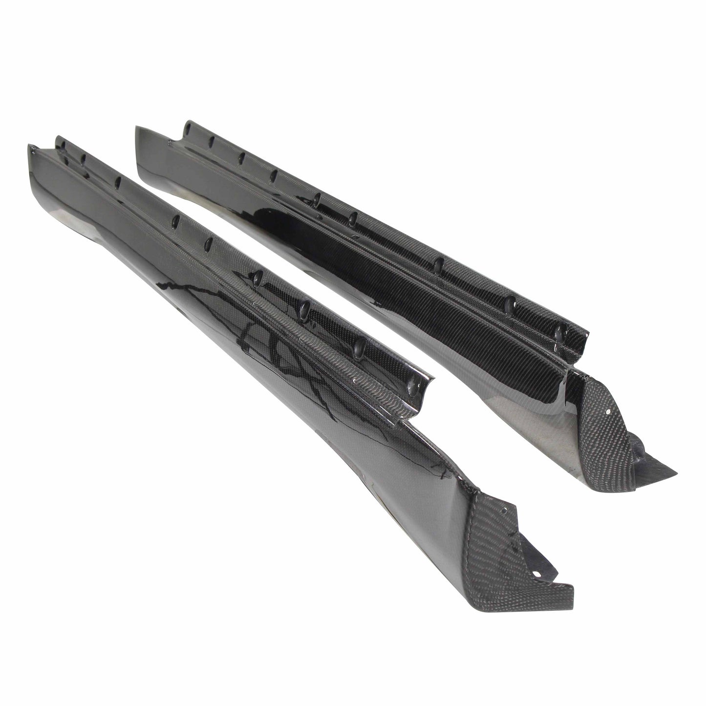 2003-2005 INFINITI G35 4DR TW Carbon Fiber SIDE SKIRTS (Pair)