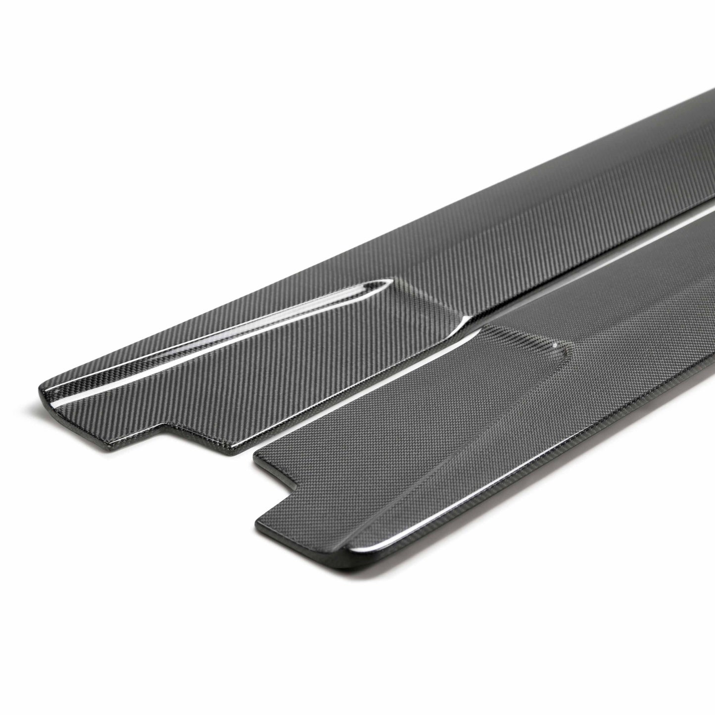 2017-2020 INFINITI Q60 TB Carbon Fiber SIDE SKIRTS (Pair)