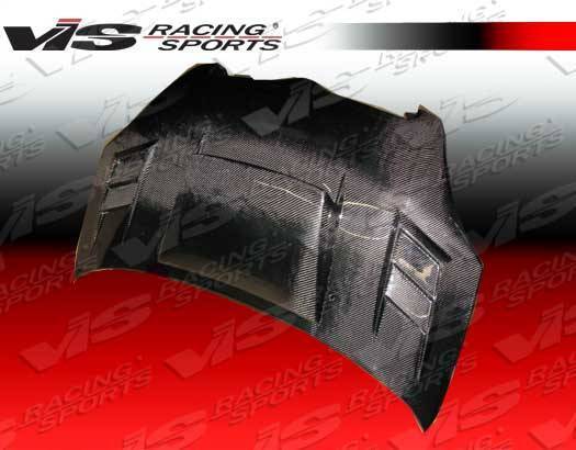 Cyber Carbon Fiber Hood for 2000-2002 Toyota Echo-JDM 4dr