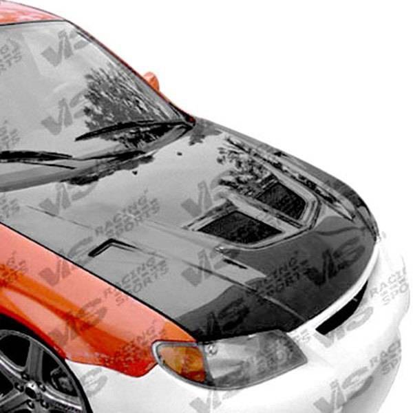 EVO Carbon Fiber Hood for 2001-2003 Mazda Protege 4dr