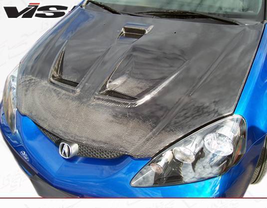 Techno R Carbon Fiber Hood for 2002-2006 Acura RSX 2dr