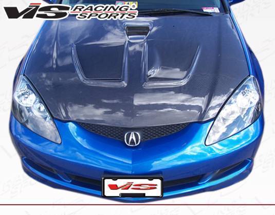 Techno R Carbon Fiber Hood for 2002-2006 Acura RSX 2dr