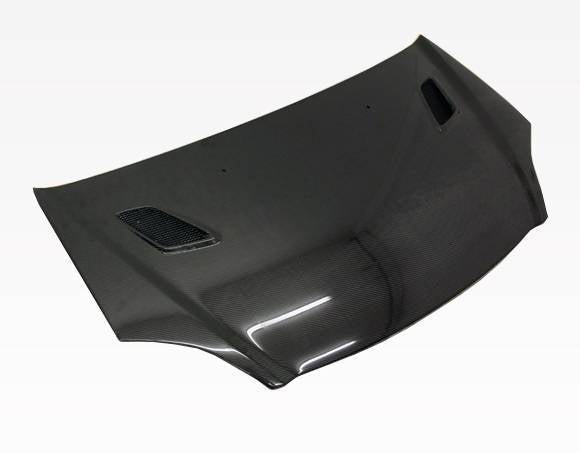 Techno R Carbon Fiber Hood for 2002-2005 Honda Civic-Si HB