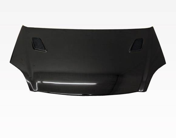 Techno R Carbon Fiber Hood for 2002-2005 Honda Civic-Si HB
