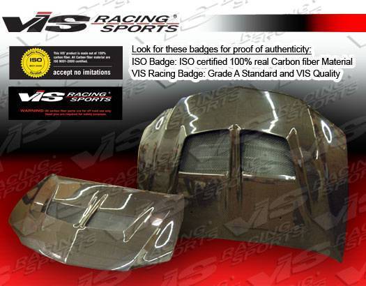 VRS Carbon Fiber Hood for 2003-2005 Mitsubishi EVO8 4dr