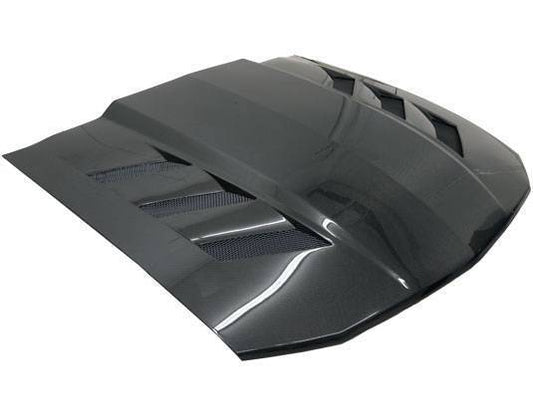 AMS Carbon Fiber Hood for 2005-2009 Ford Mustang 2dr