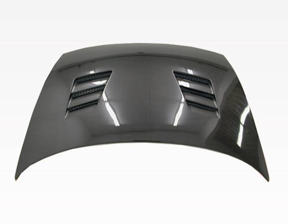 Techno R Carbon Fiber Hood for 2006-2011 Honda Civic 4dr