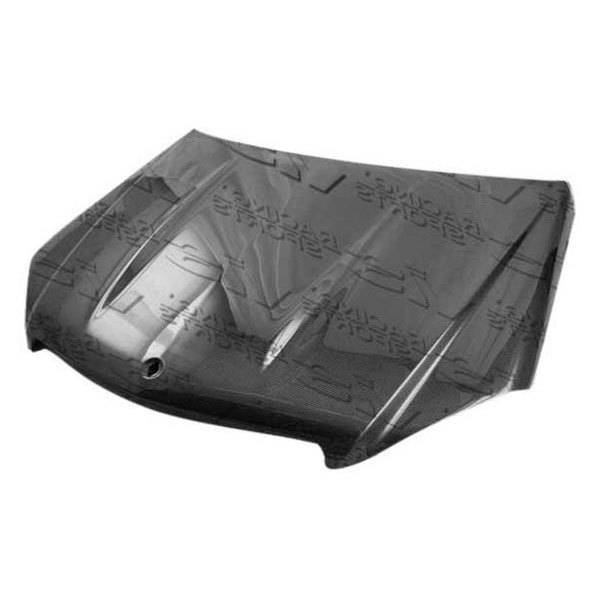 C63 Carbon Fiber Hood for 2008-2011 Mercedes C-Class 4dr