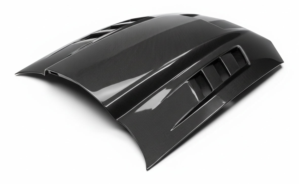 Terminator Carbon Fiber Hood for 2010-2012 Ford Mustang 2dr