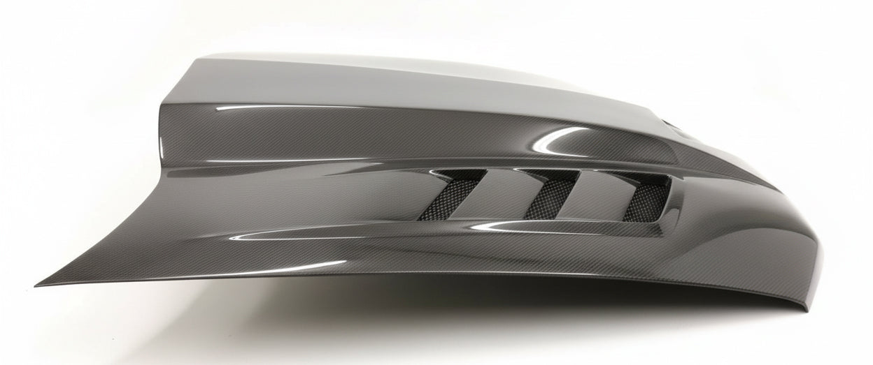 Terminator Carbon Fiber Hood for 2010-2012 Ford Mustang 2dr