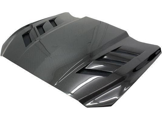 AMS Carbon Fiber Hood for 2015-2017 Ford Mustang 2dr