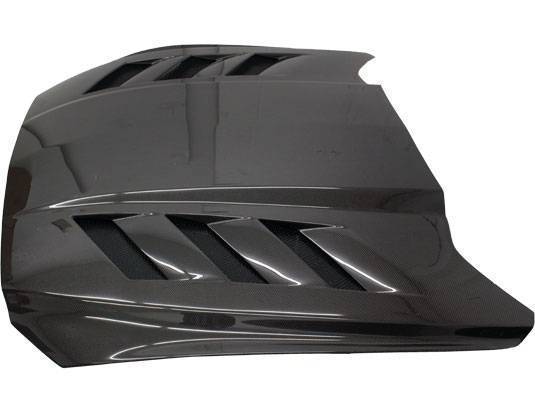 AMS Carbon Fiber Hood for 2015-2017 Ford Mustang 2dr