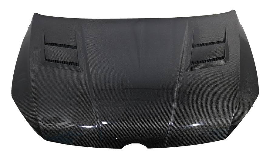 A Spec Carbon Fiber Hood for 2015-2019 Volkswagen Golf-7 4dr