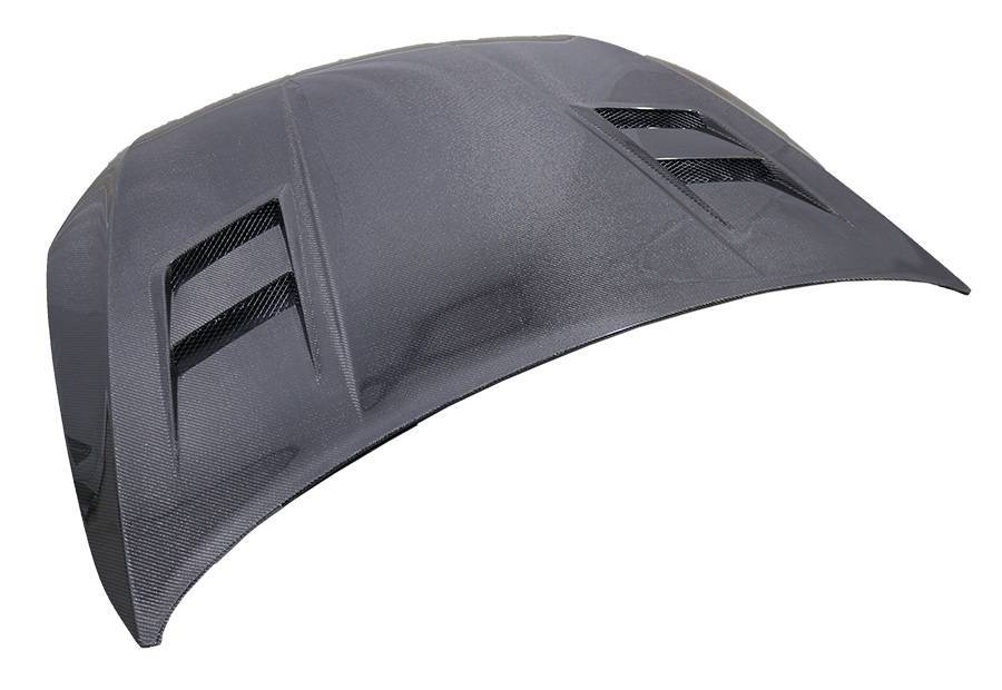 A Spec Carbon Fiber Hood for 2015-2019 Volkswagen Golf-7 4dr