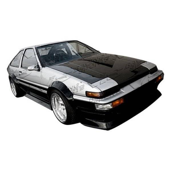 OEM Style Carbon Fiber Hood for 1984-1987 Toyota Corolla HB