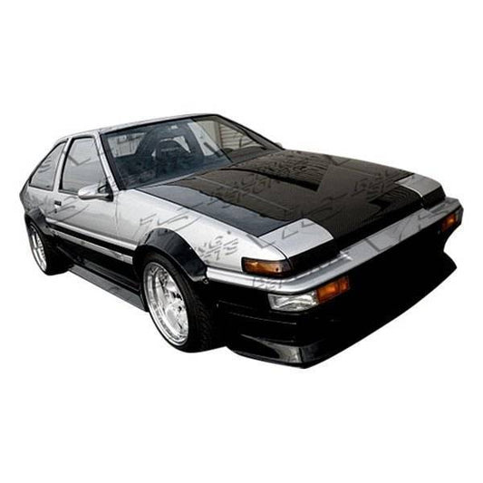 OEM Style Carbon Fiber Hood for 1984-1987 Toyota Corolla HB