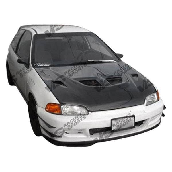 EVO Carbon Fiber Hood for 1992-1995 Honda Civic 2dr