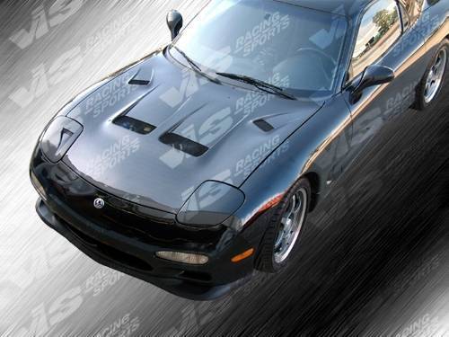 KS Carbon Fiber Hood for 1993-1996 Mazda RX7 2dr