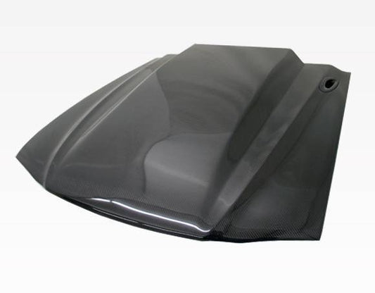 Cowl Induction Carbon Fiber Hood for 1994-1998 Ford Mustang 2dr