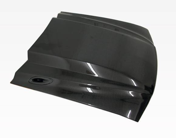 Cowl Induction Carbon Fiber Hood for 1994-1998 Ford Mustang 2dr