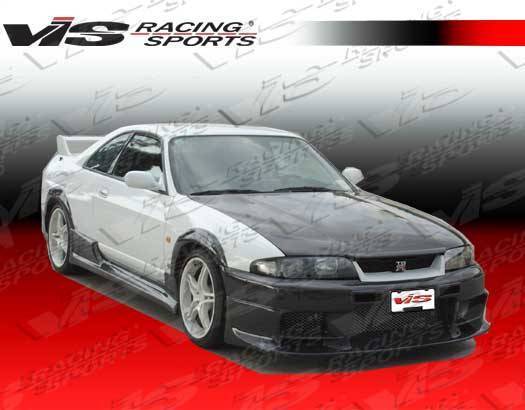 OEM Style Carbon Fiber Hood for 1995-1998 Nissan Skyline-R33-GTR 2dr