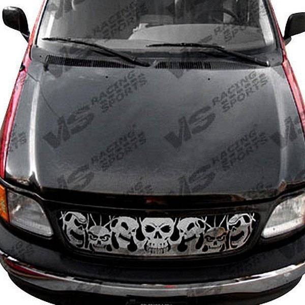 Cobra R 2000 Carbon Fiber Hood for 1997-2002 Ford Expedition 4dr