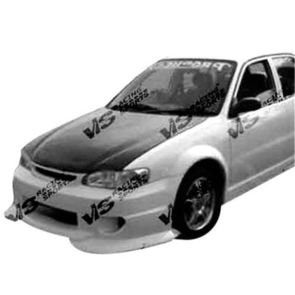 OEM Style Carbon Fiber Hood for 1998-2002 Toyota Corolla 4dr