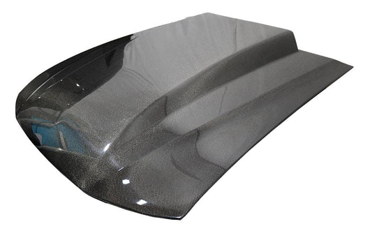 Cowl Induction Carbon Fiber Hood for 1999-2004 Ford Mustang 2dr