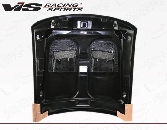 Heat Extractor Carbon Fiber Hood for 1999-2004 Ford Mustang 2dr