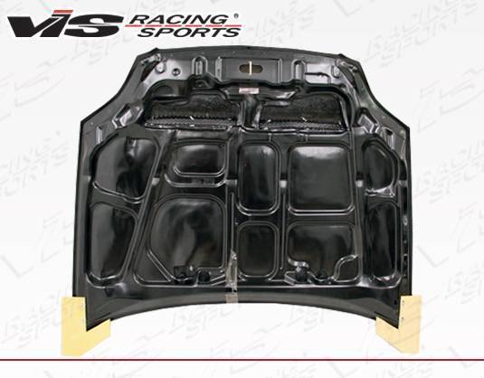 Monster Carbon Fiber Hood for 1999-2000 Honda Civic 2dr/4dr