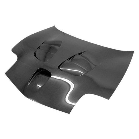 Fuzion Carbon Fiber Hood for 1997-2004 Chevrolet Corvette 2dr