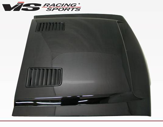 GT 500 Carbon Fiber Hood for 1987-1993 Ford Mustang 2dr