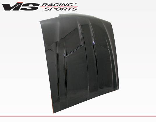 Stalker 2 Carbon Fiber Hood for 1987-1993 Ford Mustang 2dr