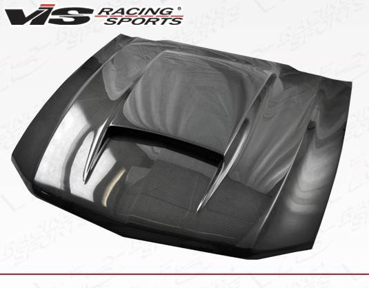 Stalker Carbon Fiber Hood for 2010-2012 Ford Mustang 2dr